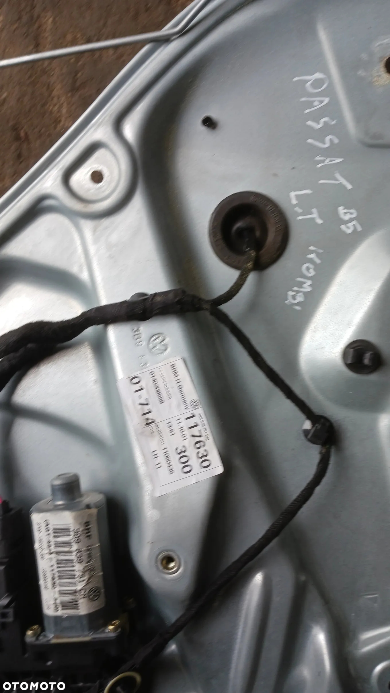 Mechanizm podnośnik szyby passat b5 tył lewy kombi kompletny - 3