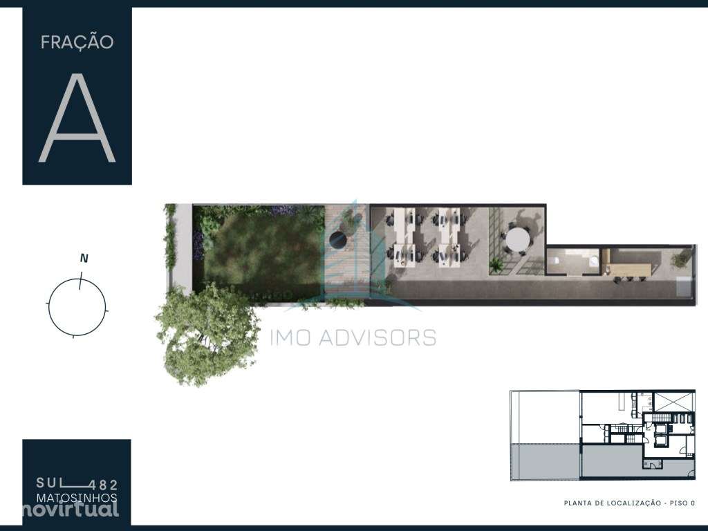 LOJA no SUL482 em Matosinhos com Jardim - Grande imagem: 2/4