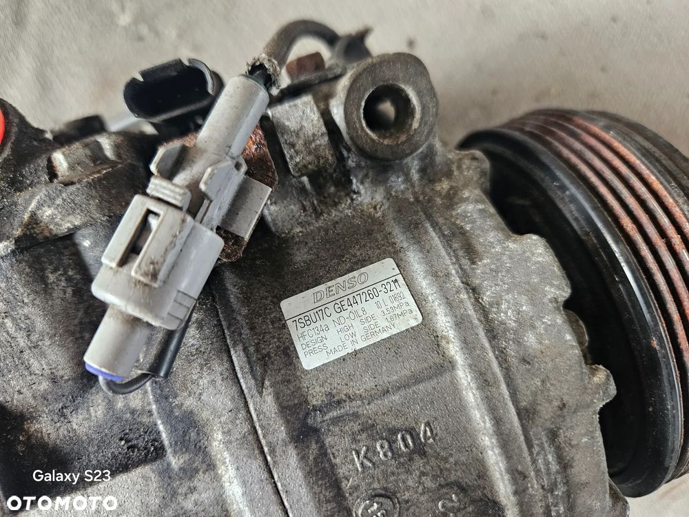 Sprężarka kompresor klimatyzacji BMW E60 E61 3,0 D 2009r 447260-3211 - 2