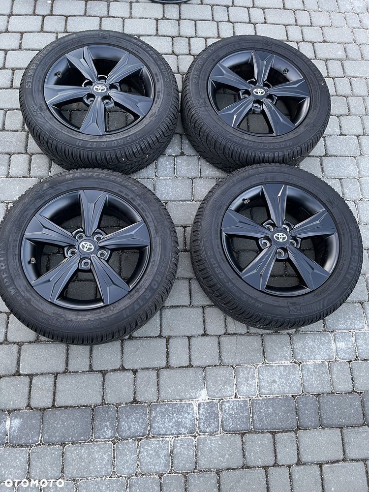 Alufelgi 5x114,3 17 cali Toyota Auris Avensis Corolla opony 205/55/16 - 7