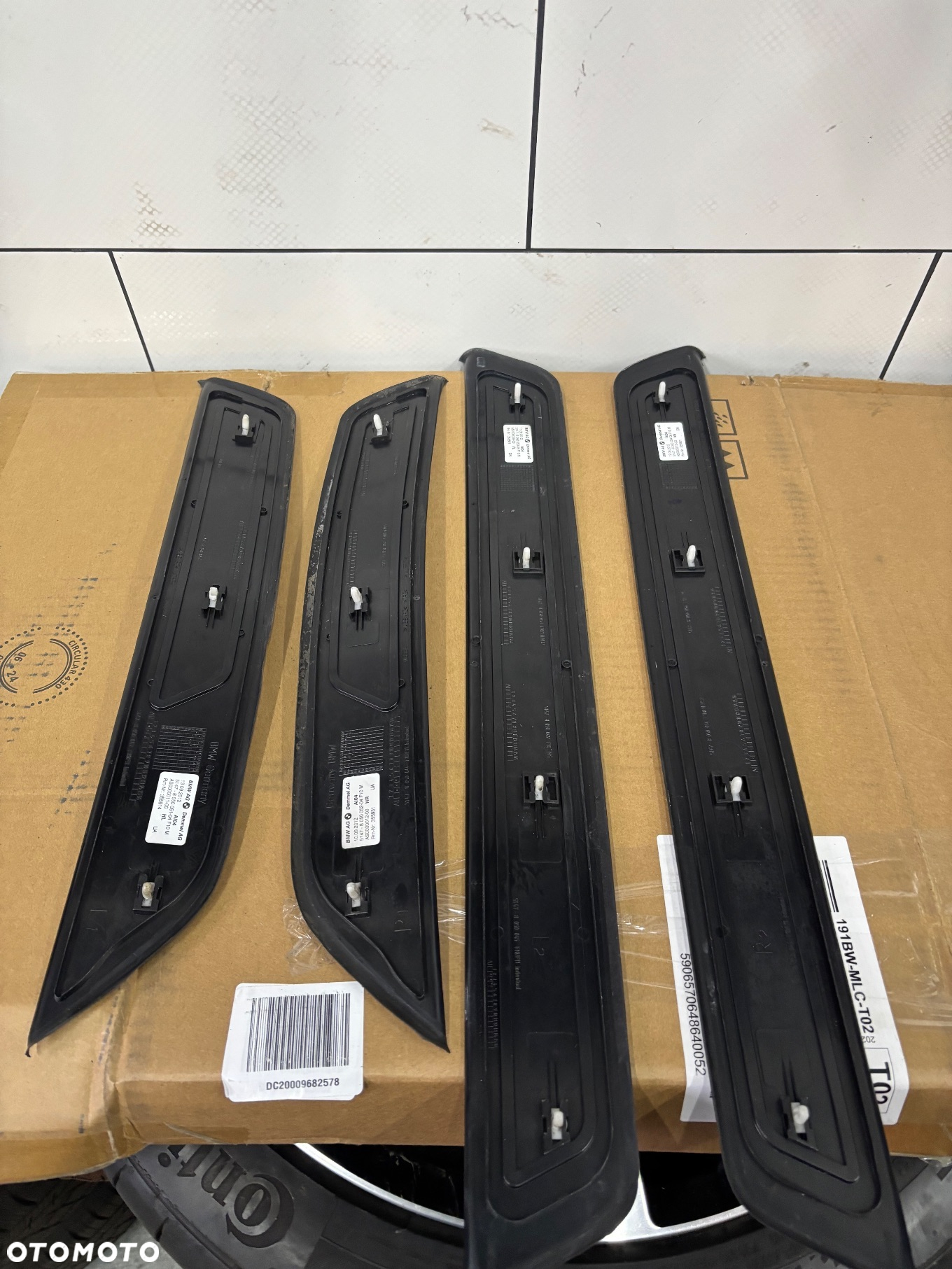 BMW F10 LISTWY PROGOWE MPAKIET KOMPLET - 6