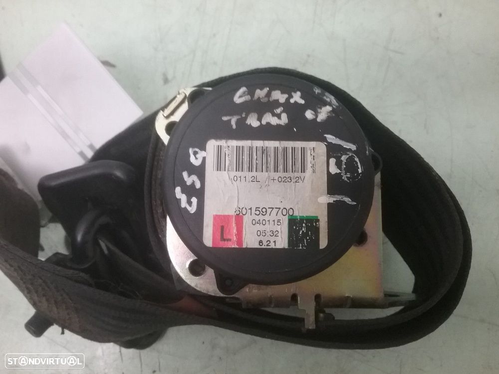 Cinto de segurança Trás Esq FORD FOCUS C-MAX 1.6 TDCi 2003 - 2007 REF. 601597700 - 3