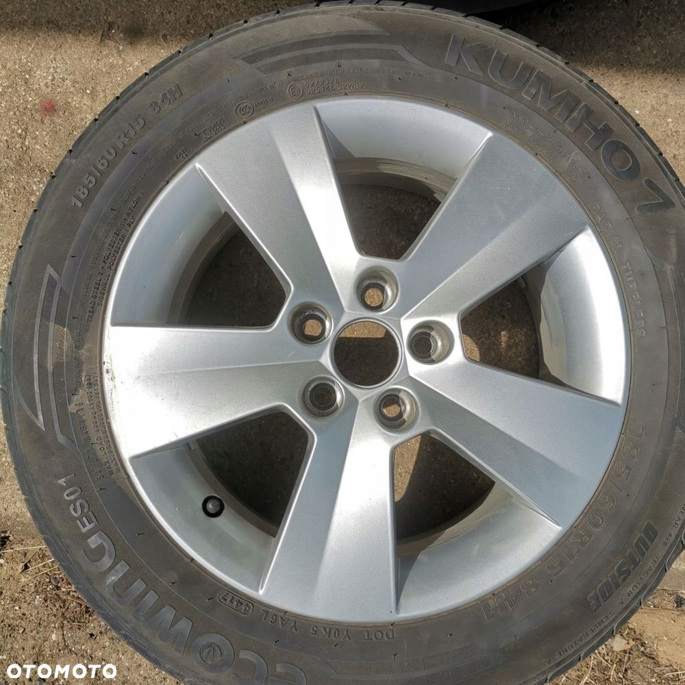 FELGI SKODA RAPID FABIA 6J 15 ET38 5x100 5JA601025L 5JA601025M 5JA601025N - 2
