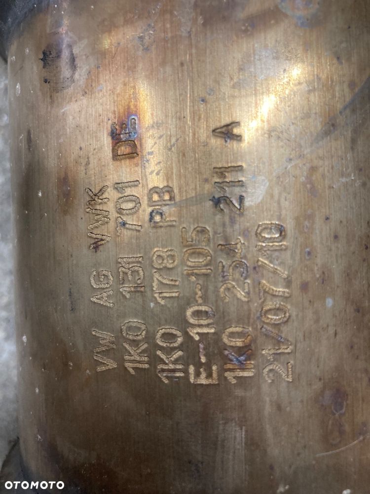 VW SEAT 1K0131701DE 1,4 TSI KATALIZATOR - 2