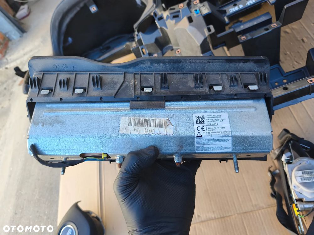 DESKA ROZDZIELCZA KONSOLA KOKPIT AIRBAG SKÓRA JEEP GRAND CHEROKEE WK2 LIFT - 7