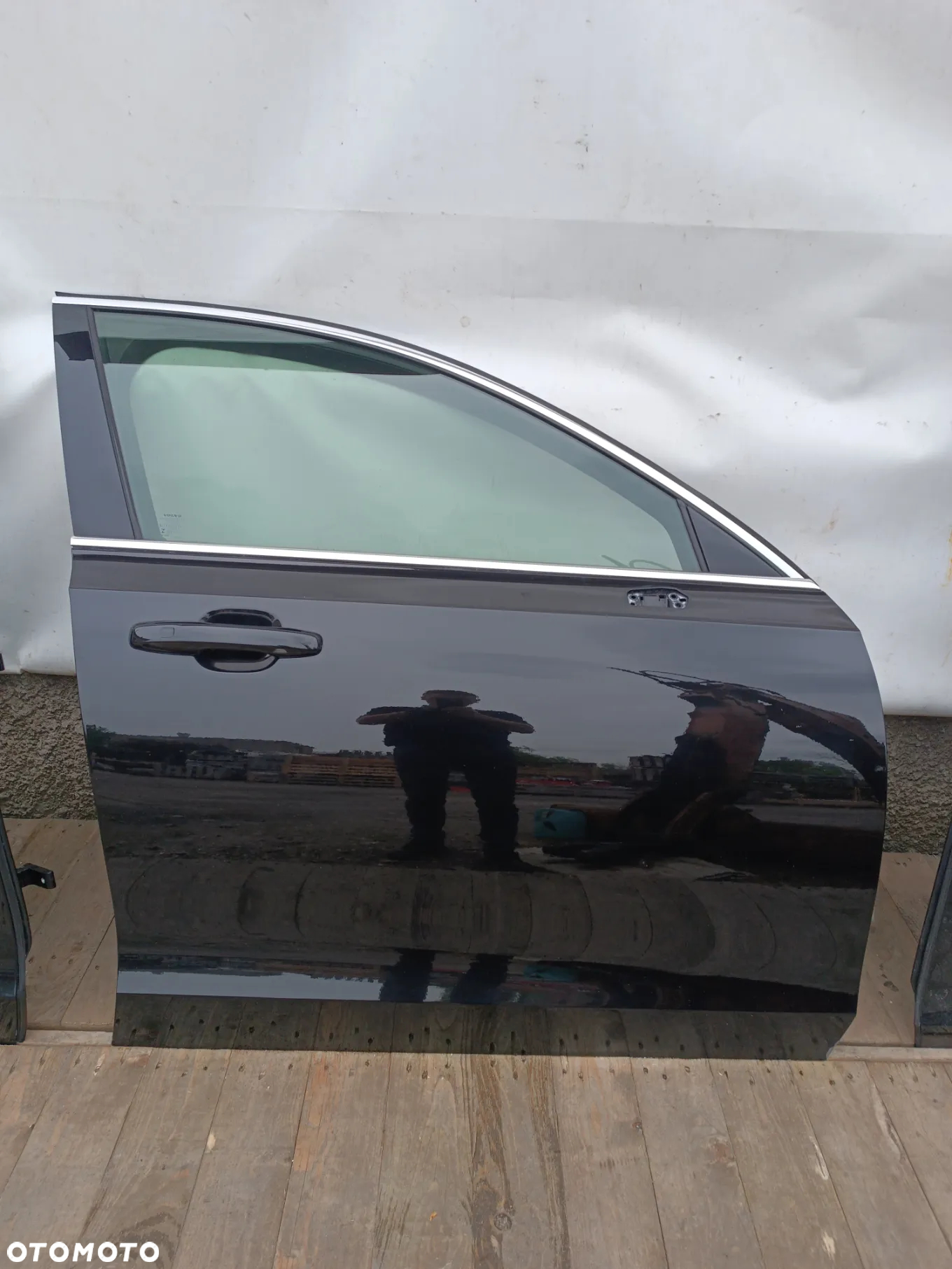 Drzwi  Przód Tył Tylne Volvo V90 S90 Do założenia w kolor Lakier 492 i 717 Onyx Black - 6