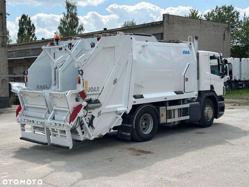 Scania P280 śmieciarka DWIE KOMORY JOAB 12m3 EURO 6 - 4