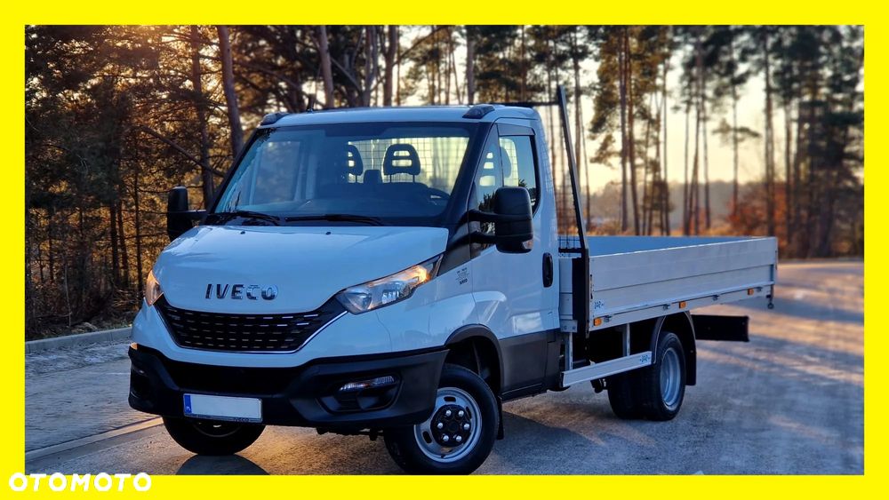 Iveco DAILY 3.0 180KM 35C18❗❗ NOWY MODEL / ZABUDOWA 8EP / SKRZYNIA OTWARTA DPR / PLATFORMA / SKRZYNIA MANUALNA / BLIŹNIAKI / BURTY 40CM / SERWIS ASO / SALON POLSKA / 35C15 50C15 35C18❗❗ - 1