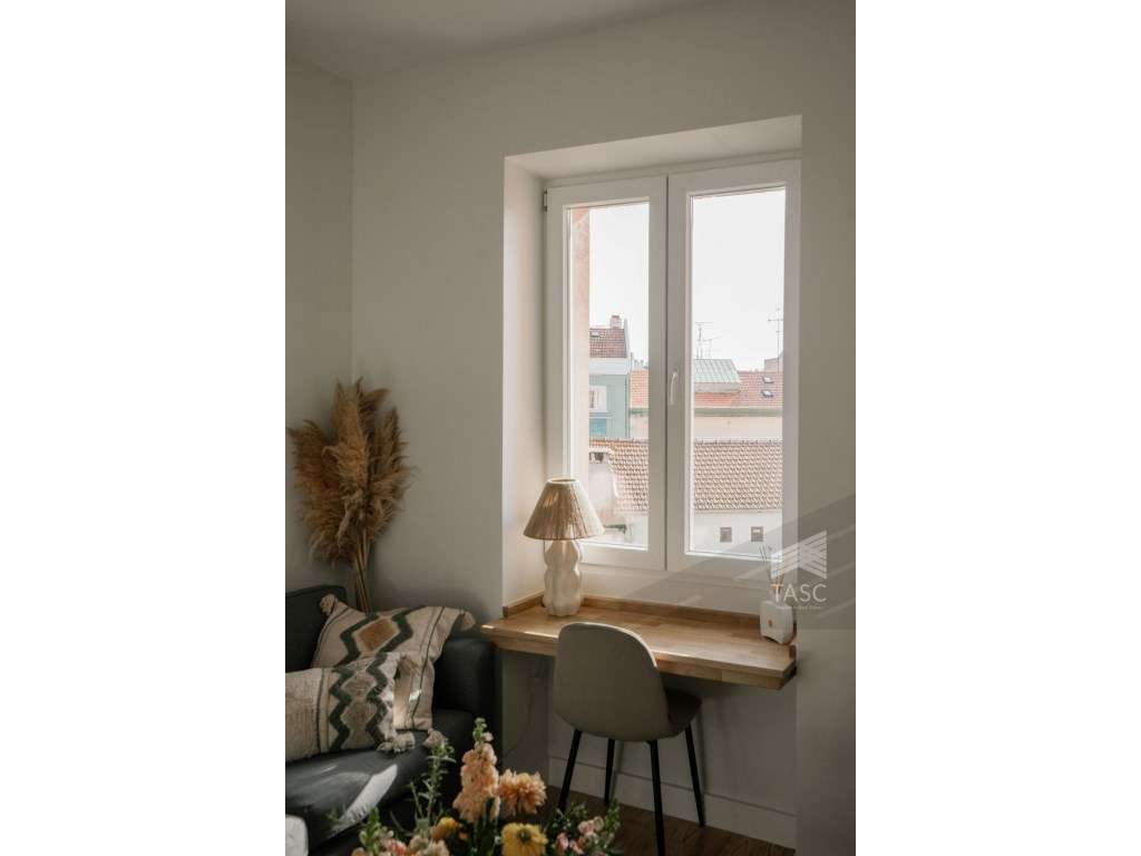Dois apartamentos: T1 e estúdio com jardim - Grande imagem: 3/12