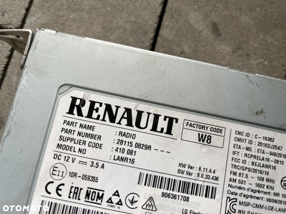 Radio Renault Espace V - 3