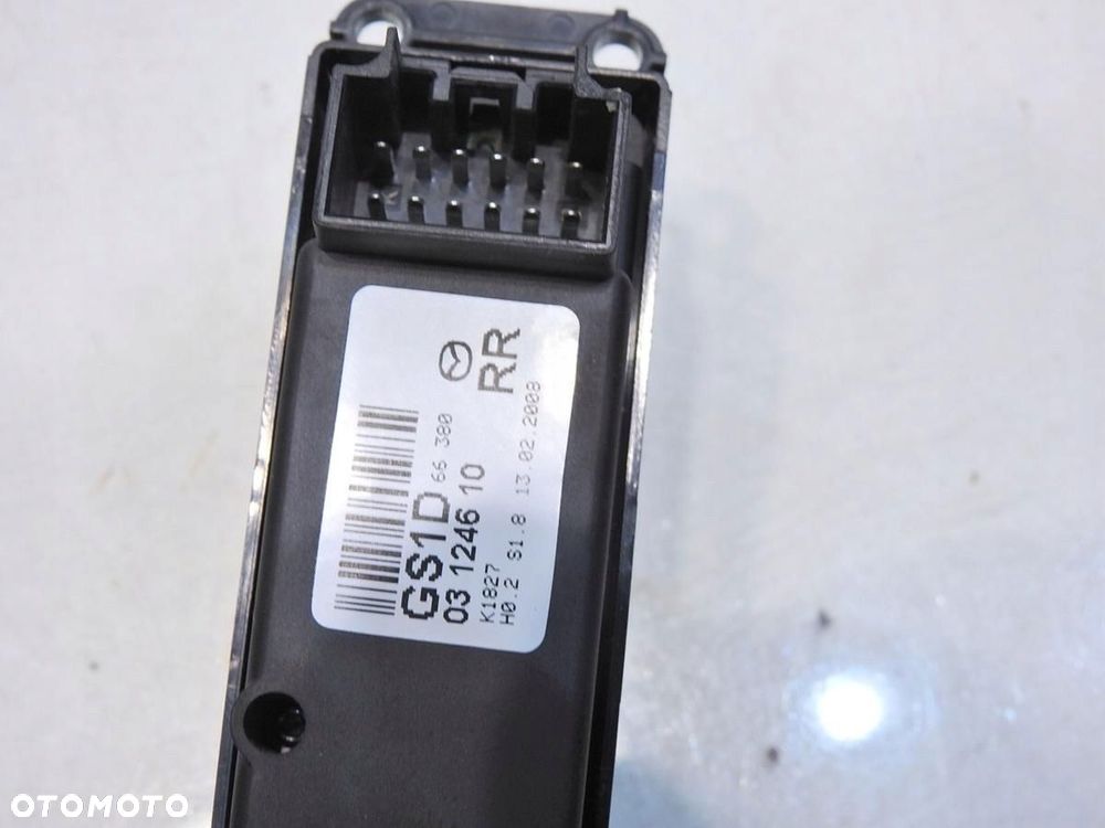 PANEL PRZYCISK SZYBY PRAWY TYŁ MAZDA 6 GH - 3