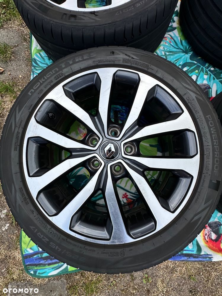 Oryginalne felgi Renault 17” + opony letnie - 5