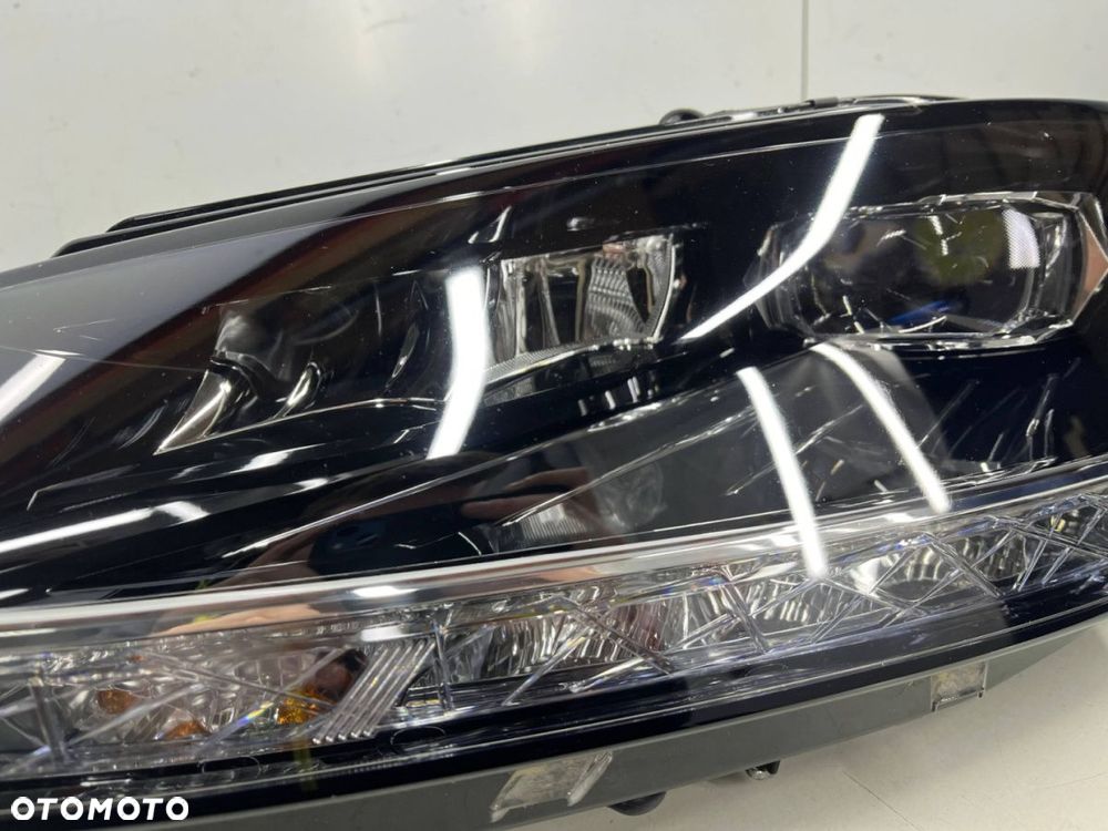 Lampa reflektor Skoda Fabia III LIFT 18-22r. FULL LED lewa przednia IDEALNA ORYGINALNA 6v1941015f - 7