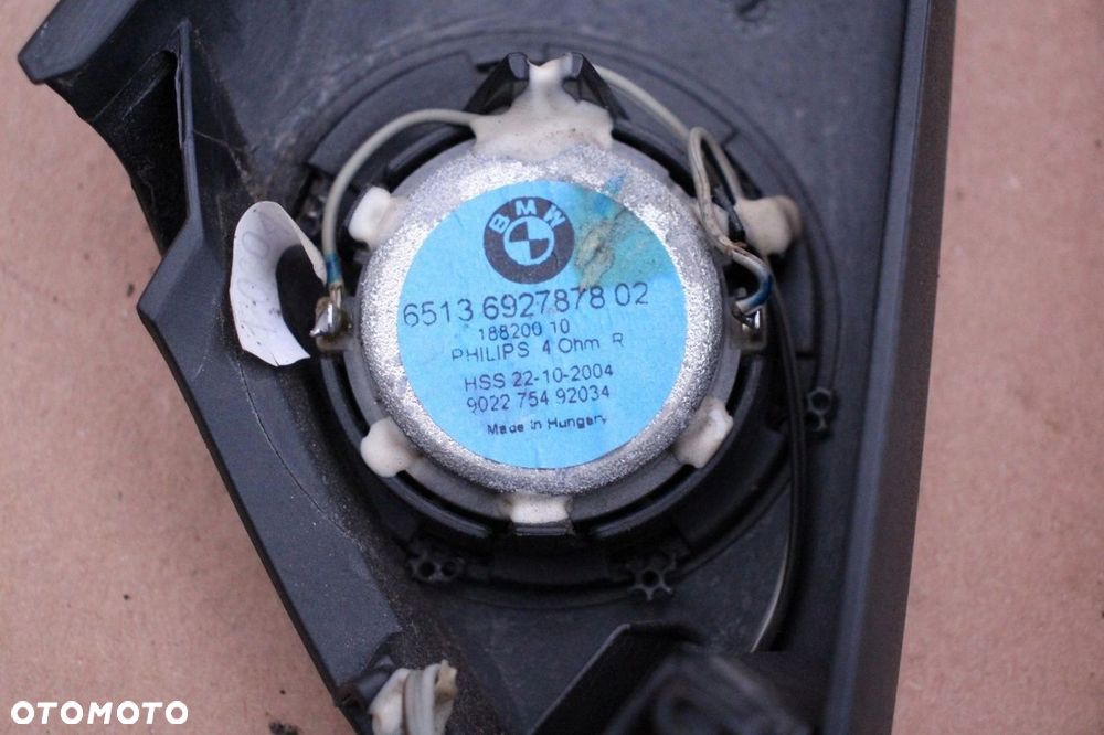 Głośniki oryginalne wysokotonowe drzwi BMW e85 z4 HIFI 6927878 - 3