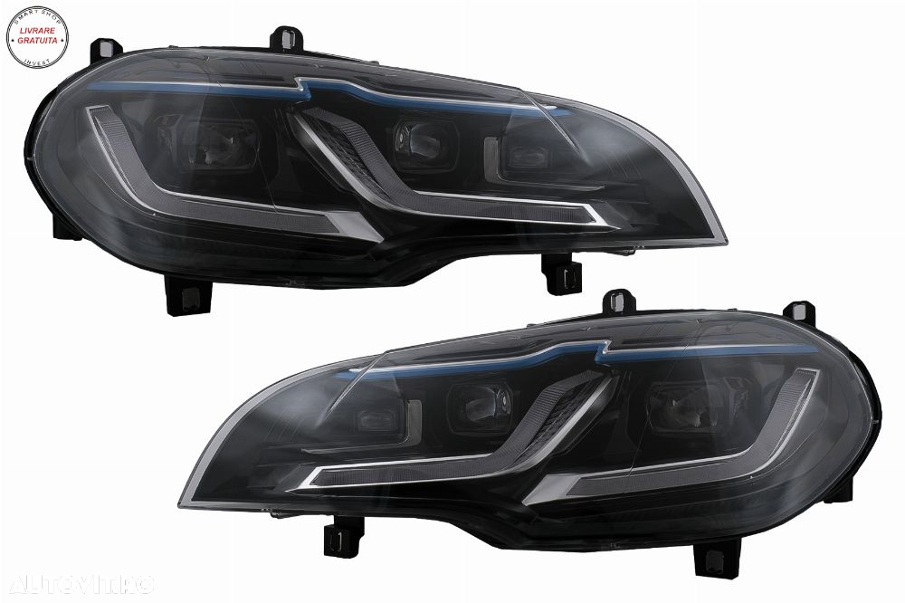 Faruri Full LED BMW X5 E70 (2007-2014) Conversie de la HID la LED- livrare gratuita - 12