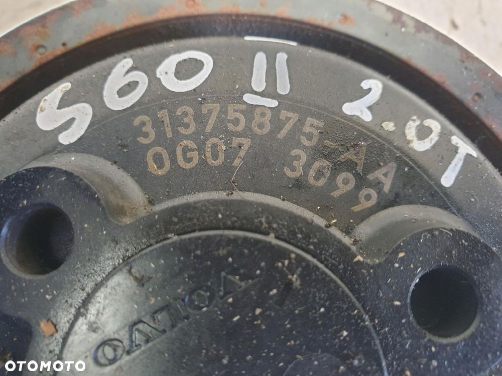 Volvo S60 II 2.0 T TURBO KOŁO ROZRZĄDU WARIATOR SSĄCY 31375875-AA oryginał - 6