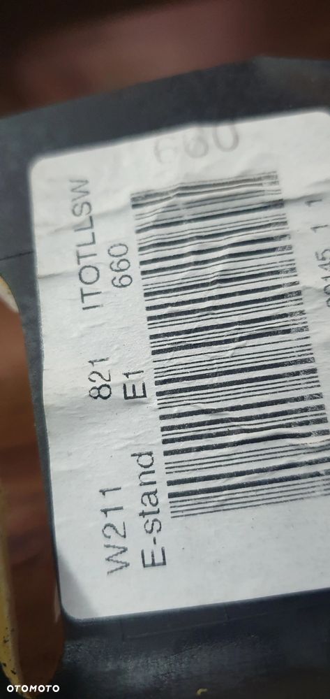 Konsola AIRBAG pasy poduszki sensor Mercedes E-Klasa W211 Lift - 11