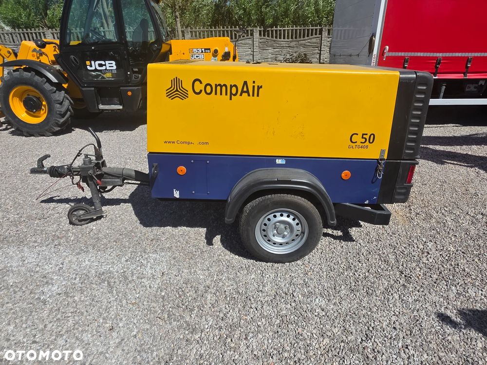 Compair C 50  5 m 3 KOMPRESOR MOBILNY KRAJOWY I WŁAŚCICIEL SERWISOWANY - 3