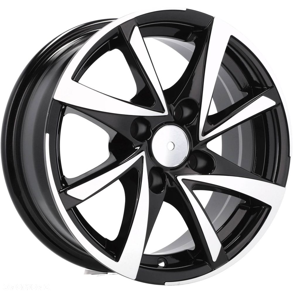 4x Felgi m.in. do CHEVROLET Aveo CITROEN C1 RENAULT Clio DACIA Doker - BK575 - 2