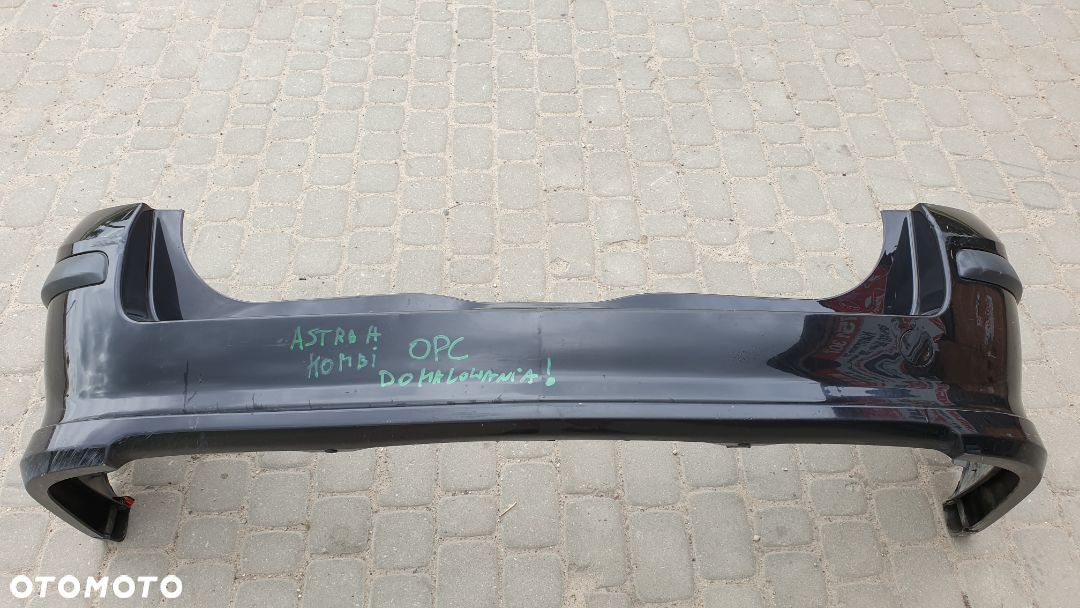 ZDERZAK TYŁ TYLNY OPEL ASTRA H KOMBI OPC - 1