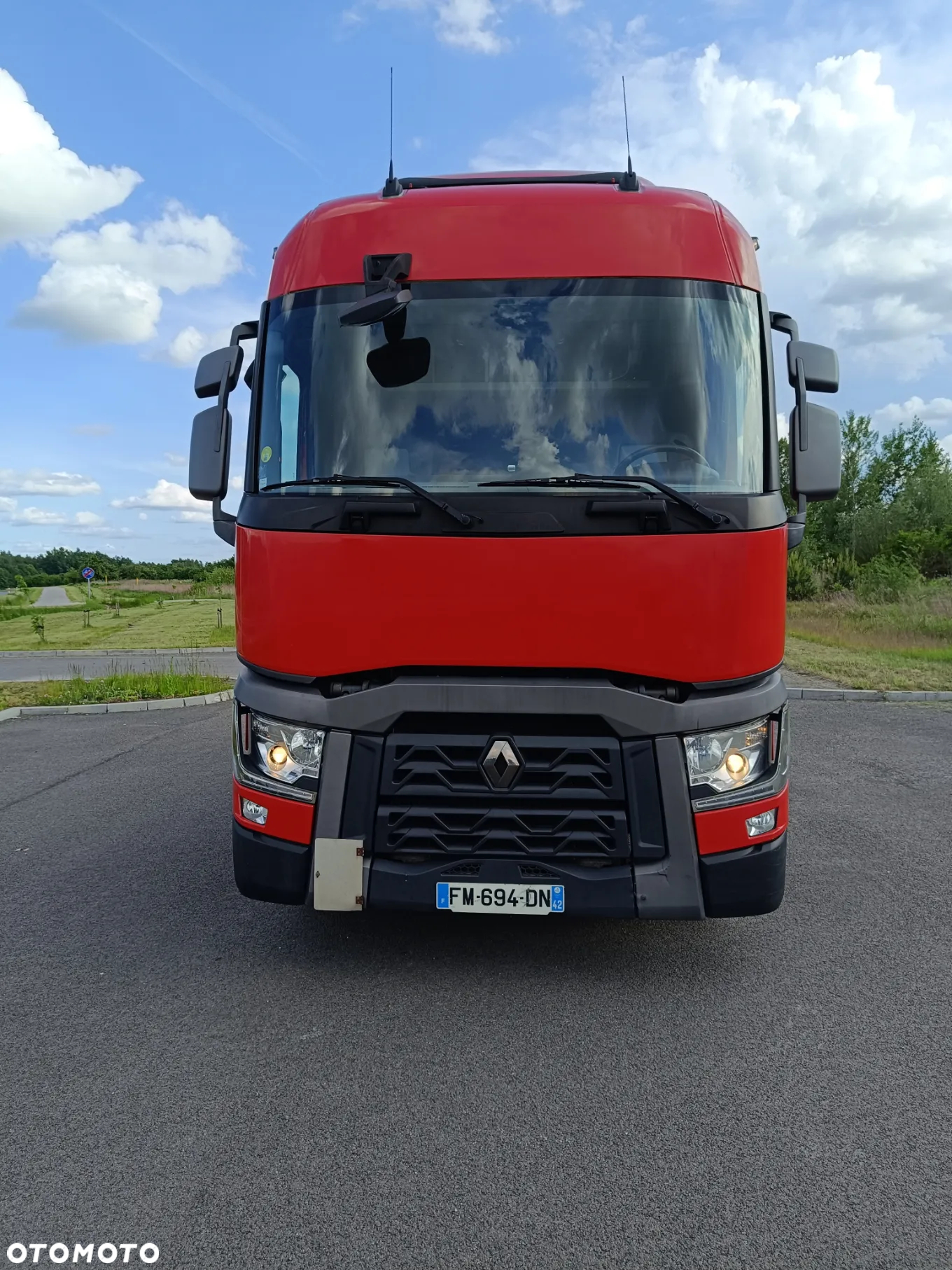 Renault Gama T 460 Euro 6 Servis Renault Francja blokada mostu - 3