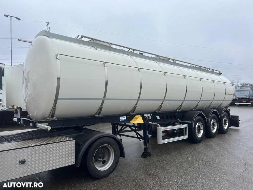 Menci Cisterna alimentara, 33.000 l, 3 camere, jante Aluminiu, factura externa - 1