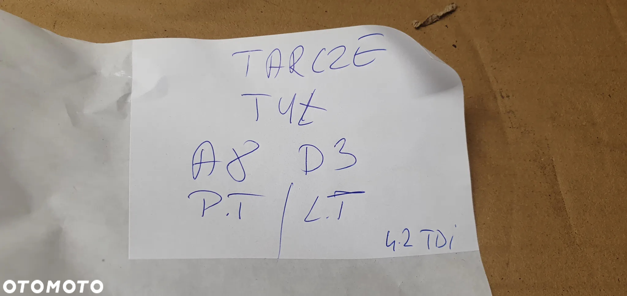 Tarcze hamulcowe tył tylne 310mm Audi A8 D3 4.2 TDI - 7