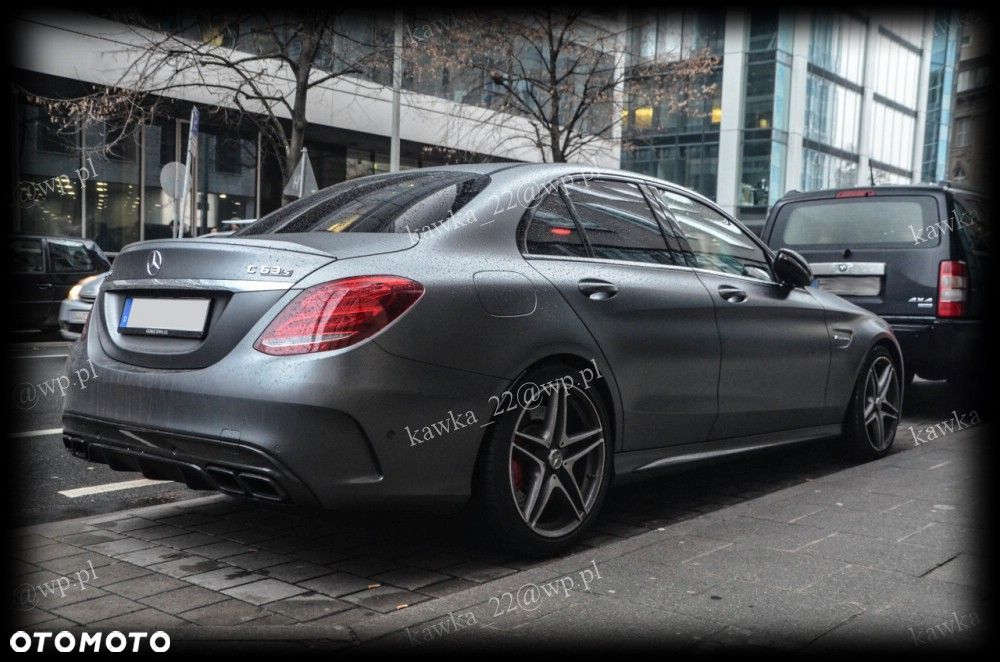MERCEDES W205 SPOILER AMG LOTKA NA KLAPĘ PODKŁAD!! - 11