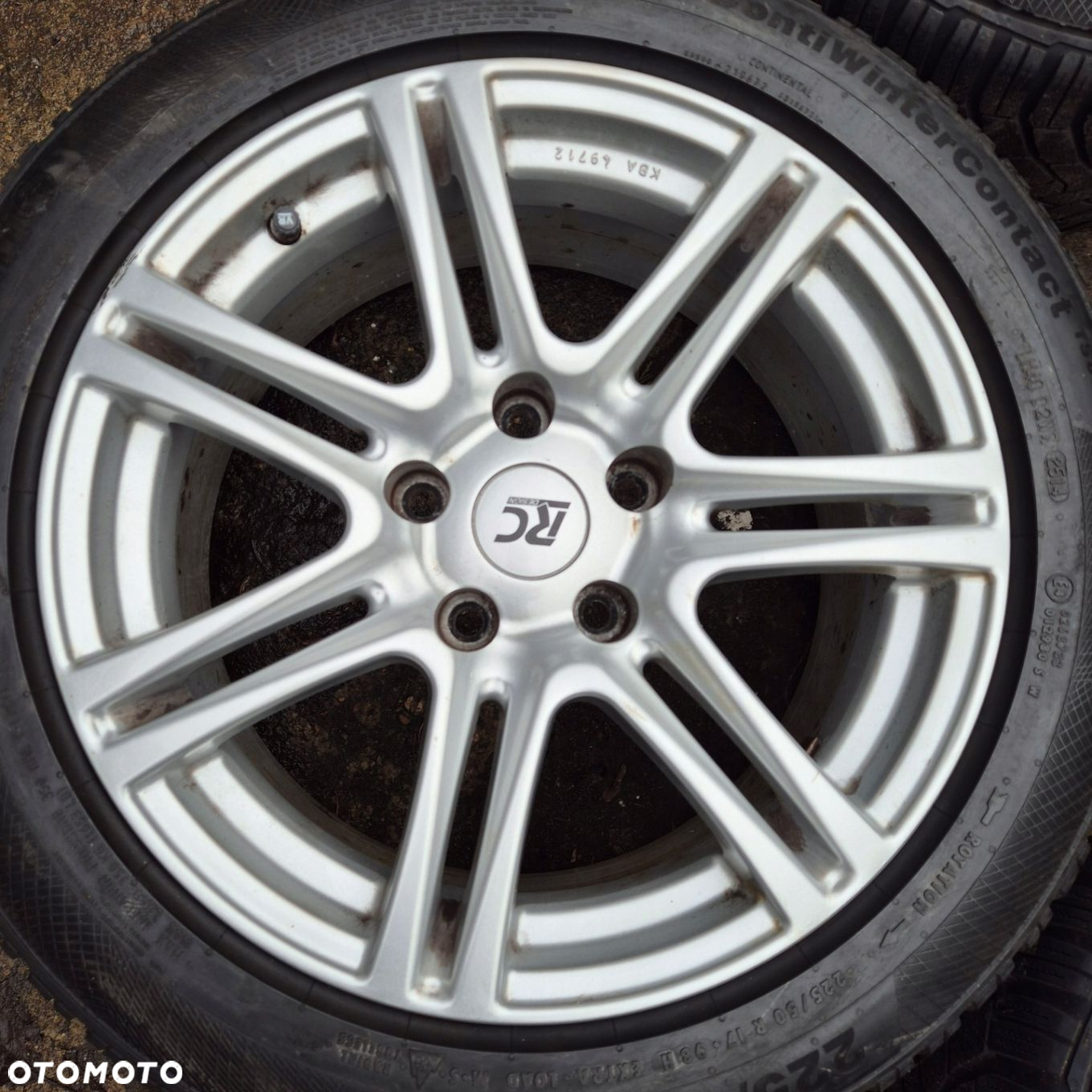 ZIMA KOŁA 5x120 BMW F30 F31 F32 F33 F36 X1 E84 E90 225/50 R17 czujniki - 3