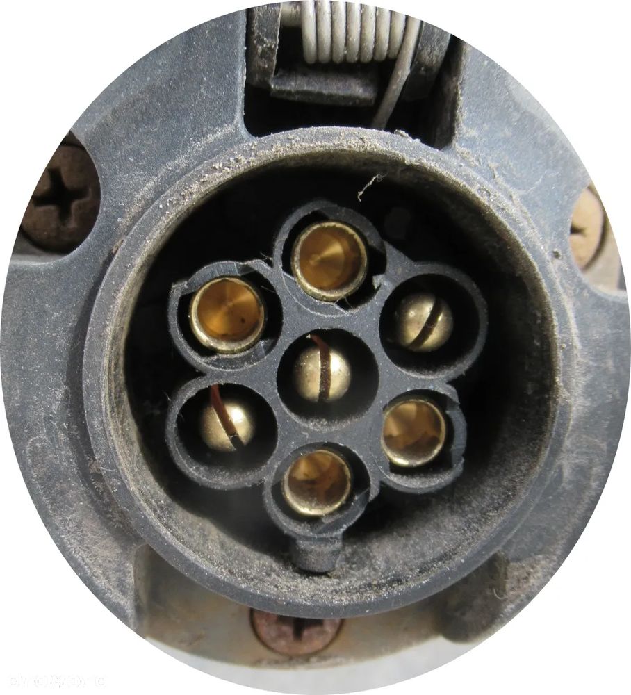 SKODA FABIA II HB HAK HOLOWNICZY TYŁ 7 PIN - 2