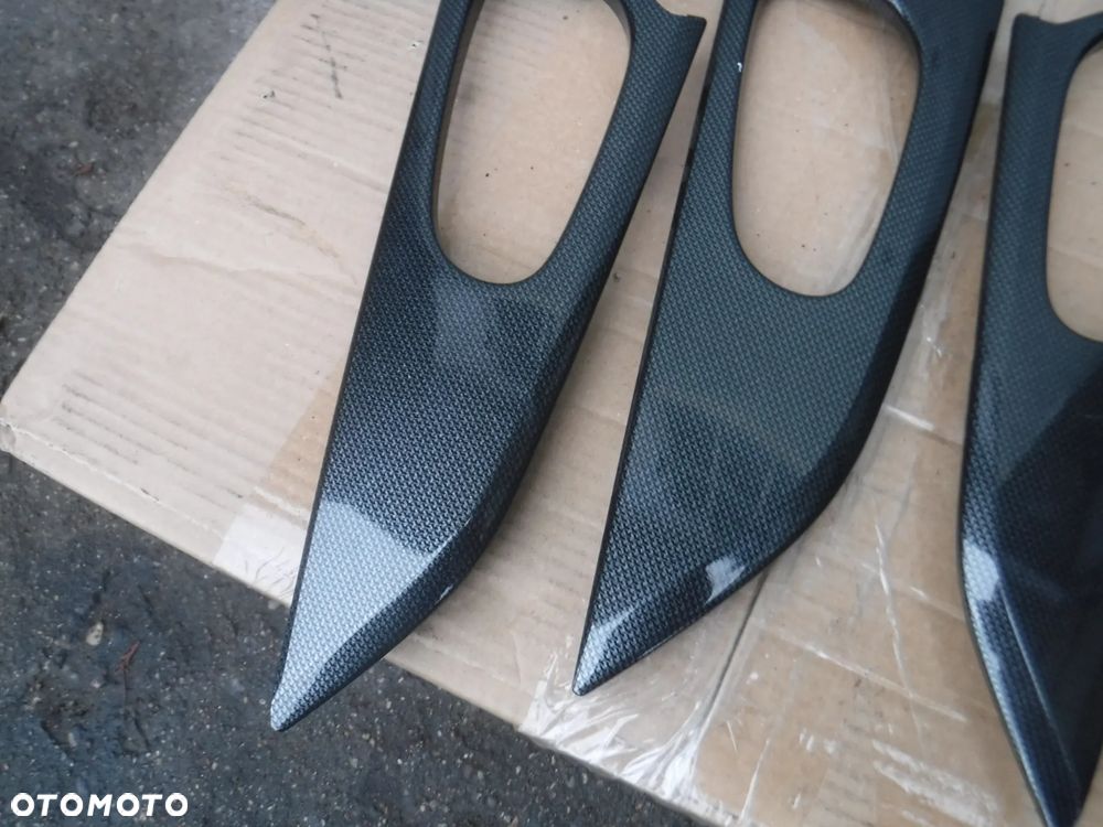 Nissan X Trail X-Trail T32 2014<  listwy dekor dekory karbon carbon drzwi deski komplet - 2