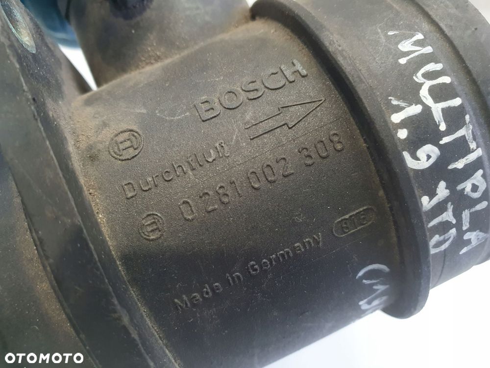 PRZEPŁYWOMIERZ Fiat Multipla 1.9 JTD POWIETRZA 0281002308 - 7