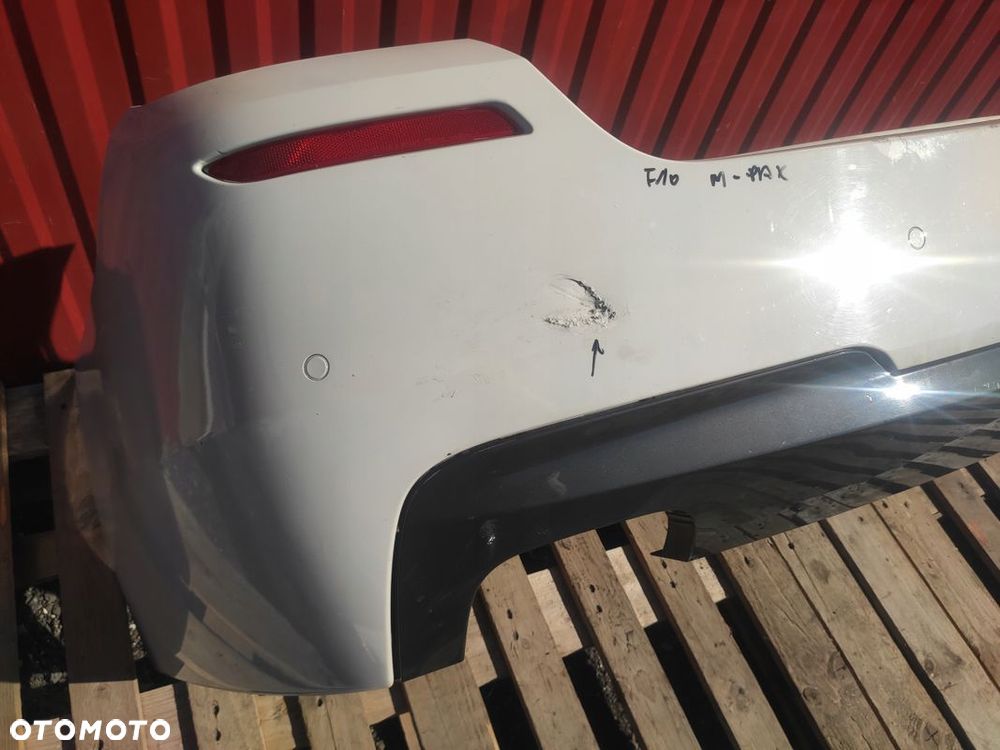 BMW 5 F10 M-PAKIET ZESTAW ZDERZAK PRZÓD TYŁ PROGI NADKOLA A300 ALPINWEISS - 9