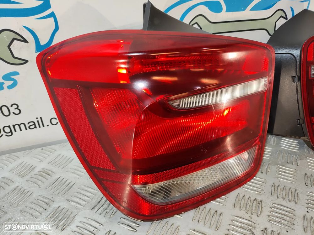 FAROLIM FAROLINS TRASEIRO TRÁS ESQUERDO DIREITO ORIGINAL BMW SERIE 1 F21 F20 63217270097 7270097 63217270098 7270098 - 3