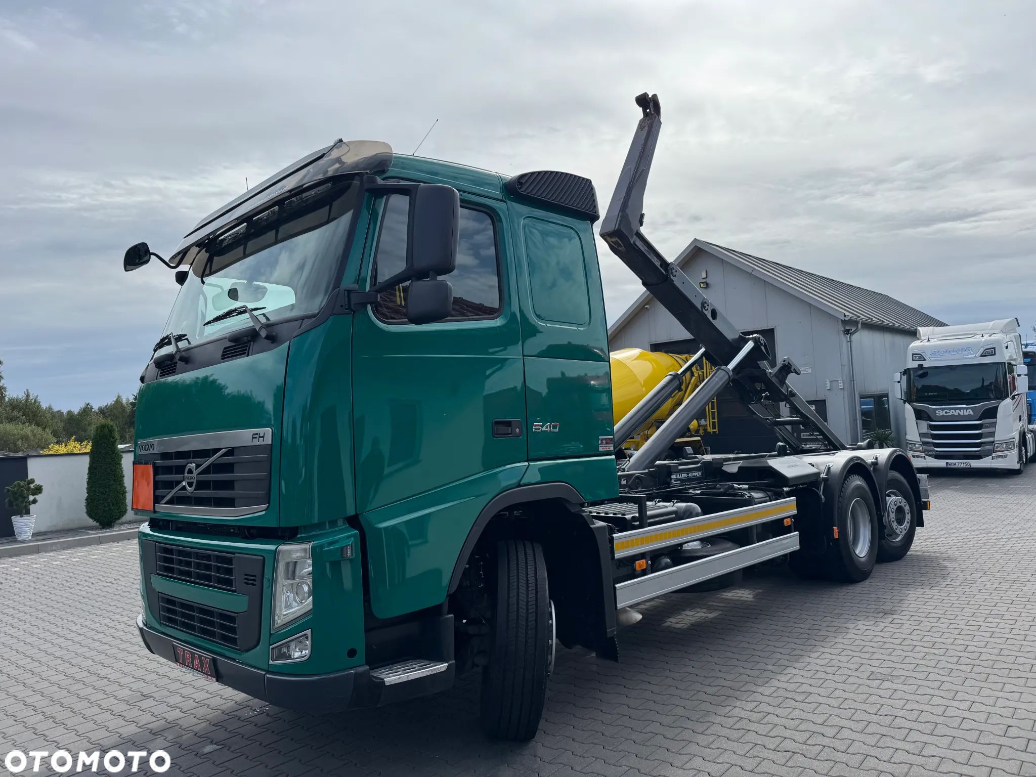 Volvo FH540 6x2 ORYGINALNY HAKOWIEC MEILLER RK 20.67, OŚ SKRĘTNA I PODNOSZONA, 2011r, IDEAŁ - 1