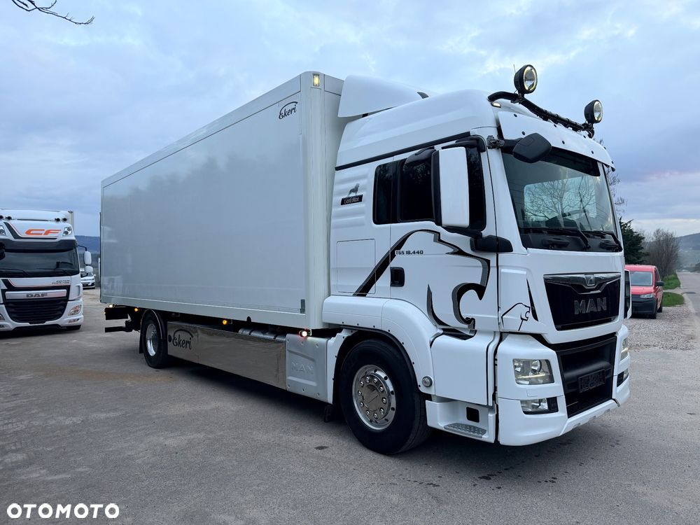 MAN TGS 18.440 4X2LL /E6/ ALUFELGI / KONTENER / WINDA / 19 EUROPALET / AUTOMAT / SYPIALKA x 2 / GLOB / WEBASTO / 2015 ROK / SPROWADZONY - 6