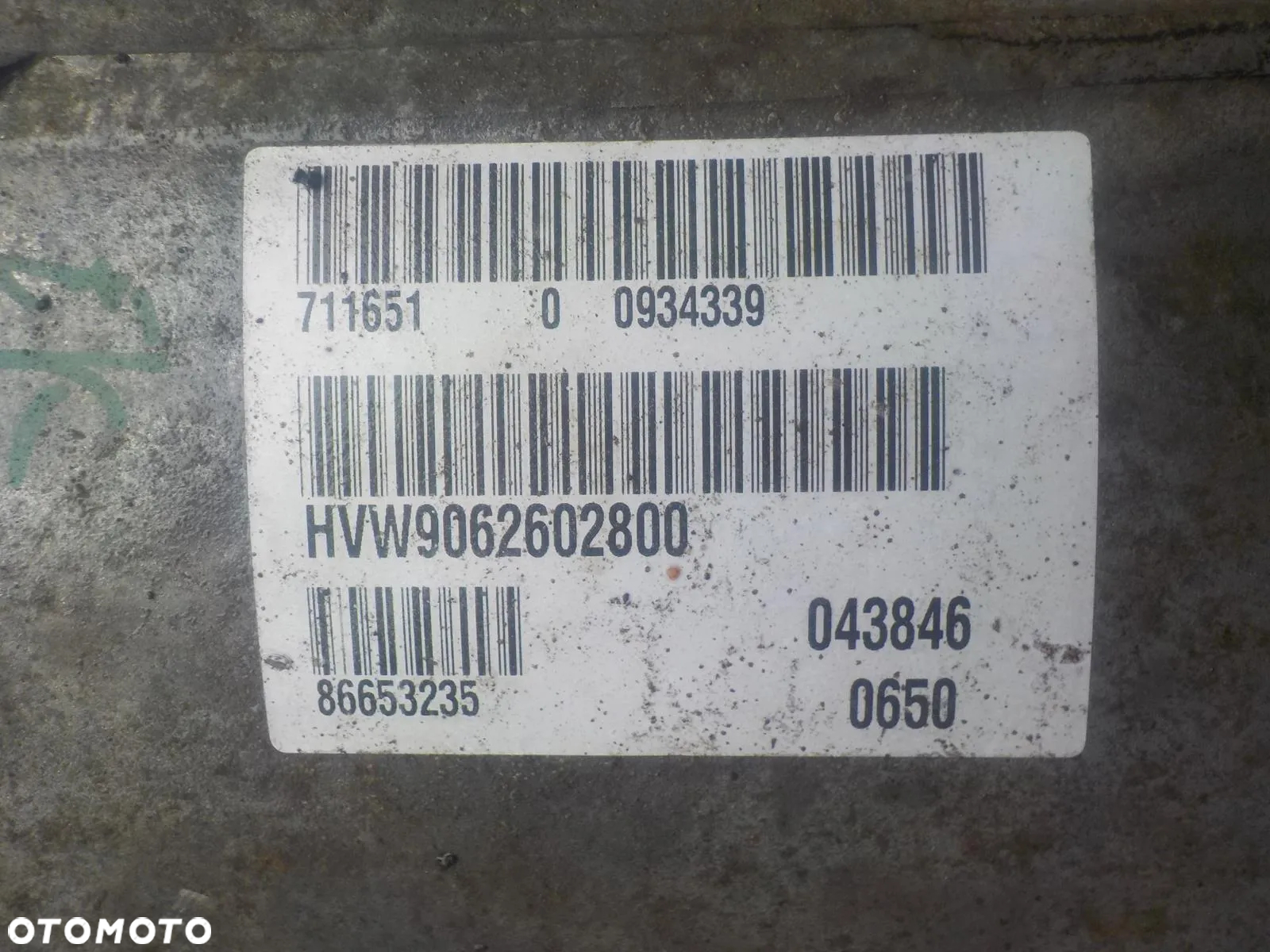 VW CRAFTER 2.5 TDI SKRZYNIA BIEGÓW 6B 9062602800 - 4