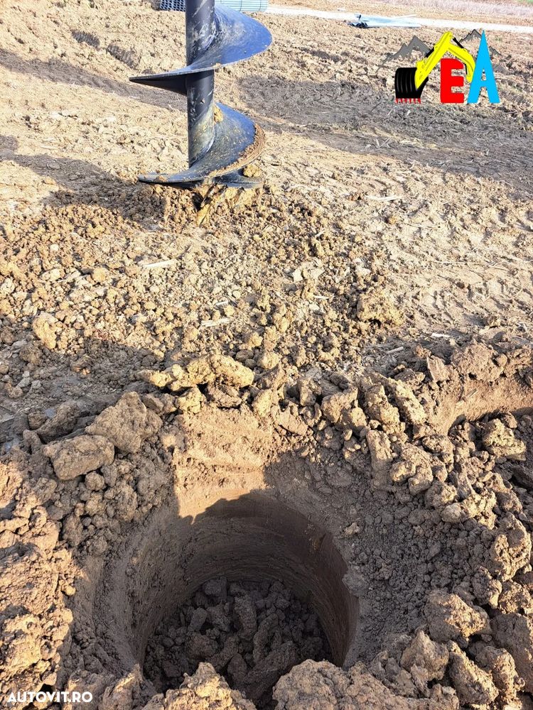 Foreza burghiu pamant excavator Digga PD7 - 3