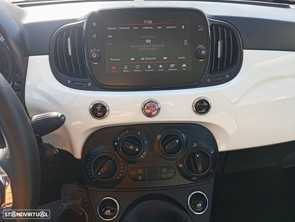Fiat 500 1.2 Lounge S&S - 10