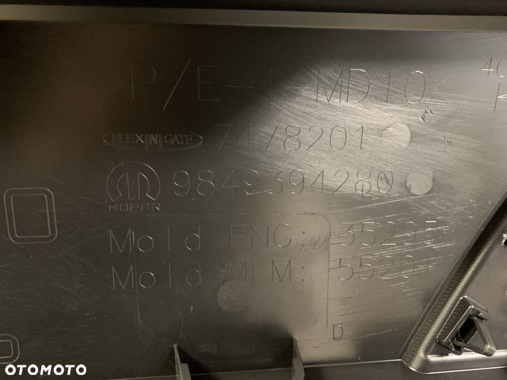 NOWY ORYGINALNY ZDERZAK PRZEDNI PRZÓD VIVARO C ZAFIRA D  EXPERT III JUMPY LIFT 24-26 9849394280 - 11