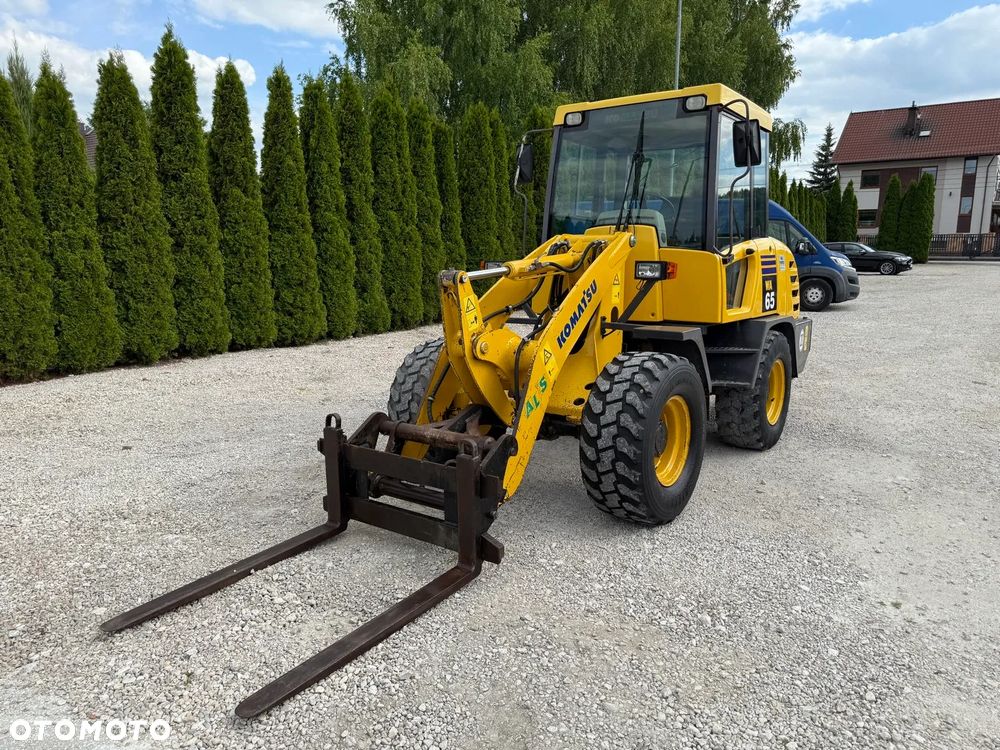 Komatsu Komatsu WA 65 - 3 / PIĘKNA / ZADBANA / CENA BRUTTO / SPROWADZONA Z NIEMIEC / ORYGINAŁ / MAŁE GABARYTY / SILNA I ZWINNA / 60 70 M 506 509 L30 L35 906 907 320 318 750 850 - 11