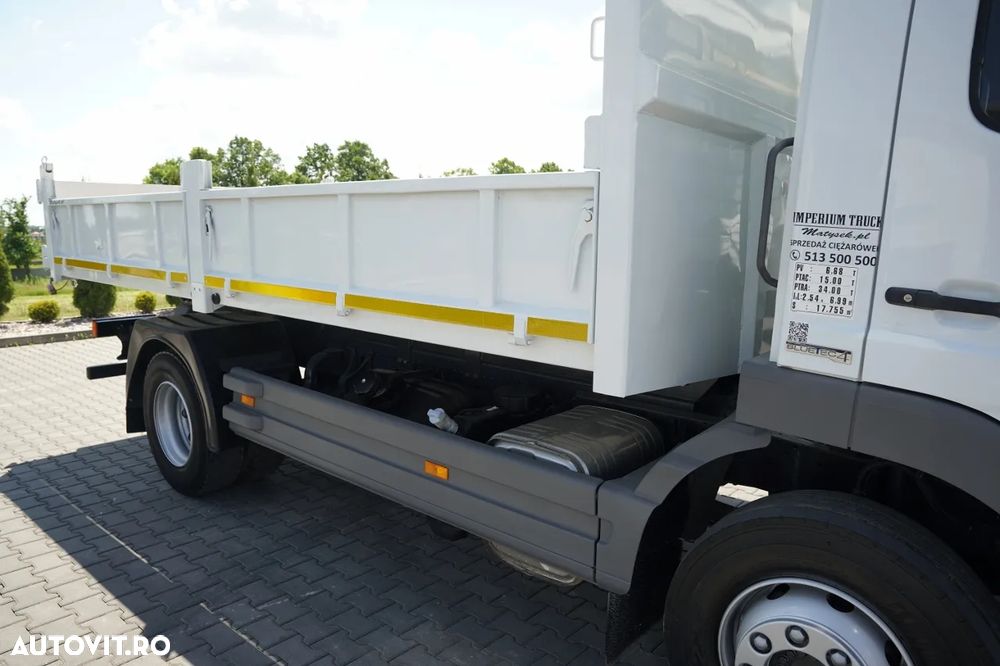 Mercedes-Benz ATEGO 1524 / 4x2 / BASCULATOR 5 M / MANUAL / - 18