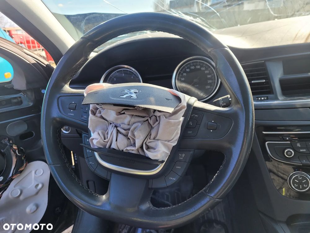 Kierownica skórzana skóra multifunkcja Peugeot 508 I SW 2011r EEHD - 1