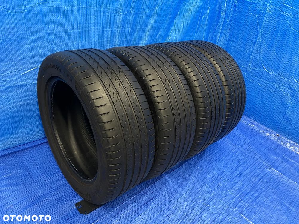 OPONA 18 OPONY LETNIE LATO KOMPLET OPON 4SZT CONTINENTAL ECOCONTACT 6Q  225/55R18 102Y XL BIEŻNIK 5,0mm 2023r - 2