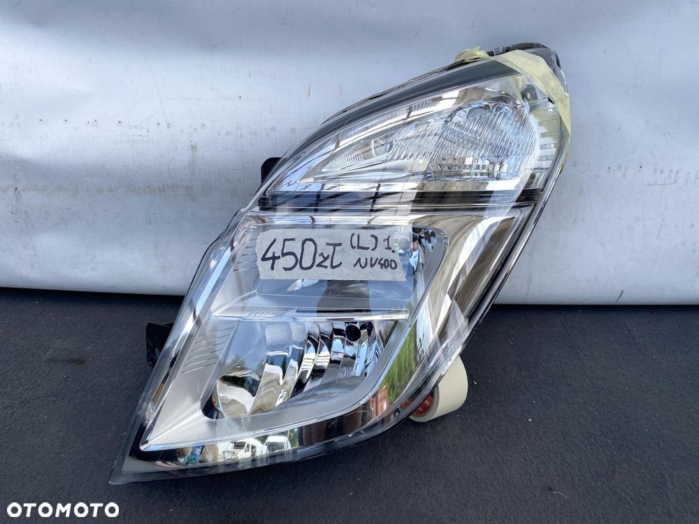 NISSAN NV400 10- LAMPA REFLEKTOR PRZEDNI LEWY LEWA ORYGINAŁ - 1