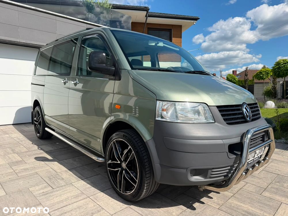 Volkswagen TRANSPORTER T5 1.9TDI Klima Elektryka Duża Navi Rury Brygadówka Dubel Kabina Klapa Hak - 27
