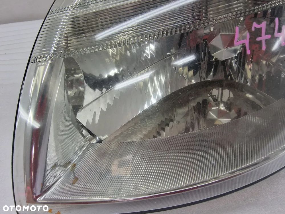 CITROEN BERLINGO I LIFT 02- / PEUGEOT PARTNER LEWA ZWYKŁA LAMPA PRZEDNIA PRZÓD , NR AUKCJI LL474 - 4