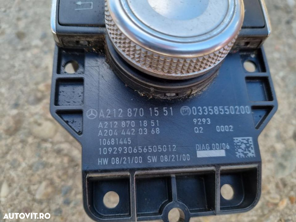 buton i drive mercedes e class w212, buton navigatie - 2