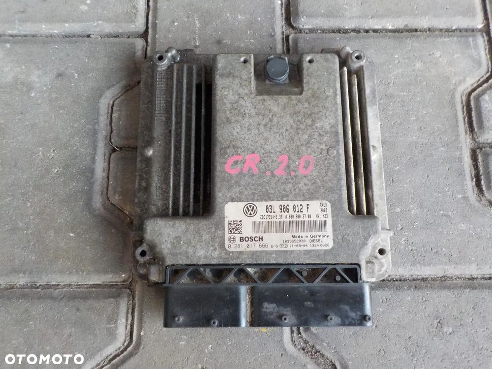 CRAFTER 2.0 TDI KOMPUTER STEROWNIK 03L906012F - 1