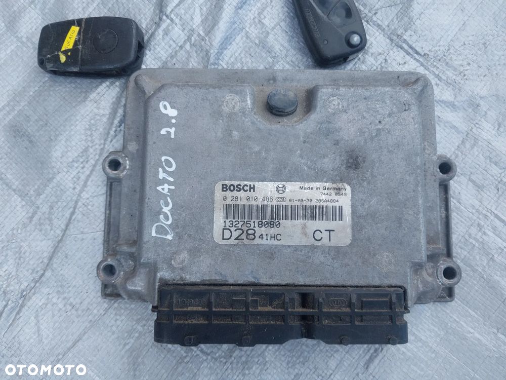 Stertownik silnika 2.8 JTD Bosch 0 181 010 486 0281010486 Fiat Ducato II 2 Citroen Jumper Peugeot Boxer - 2